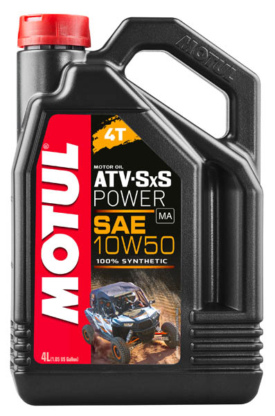 Моторное масло MOTUL ATV SXS Power 4T 10W50  (4 л.)