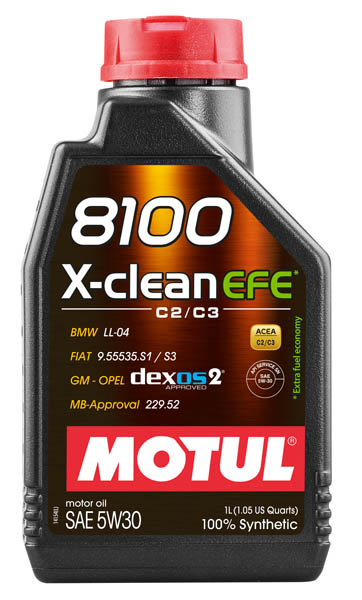 Моторное масло MOTUL 8100 X-clean EFE 5W30  (1 л.)