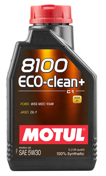 Моторное масло MOTUL 8100 ECO-Clean+ 5W30  (1 л.)