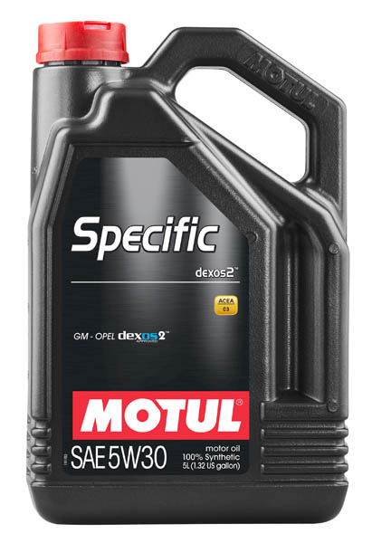 Моторное масло MOTUL Specific DEXOS2 SAE 5W30  (5 л.)