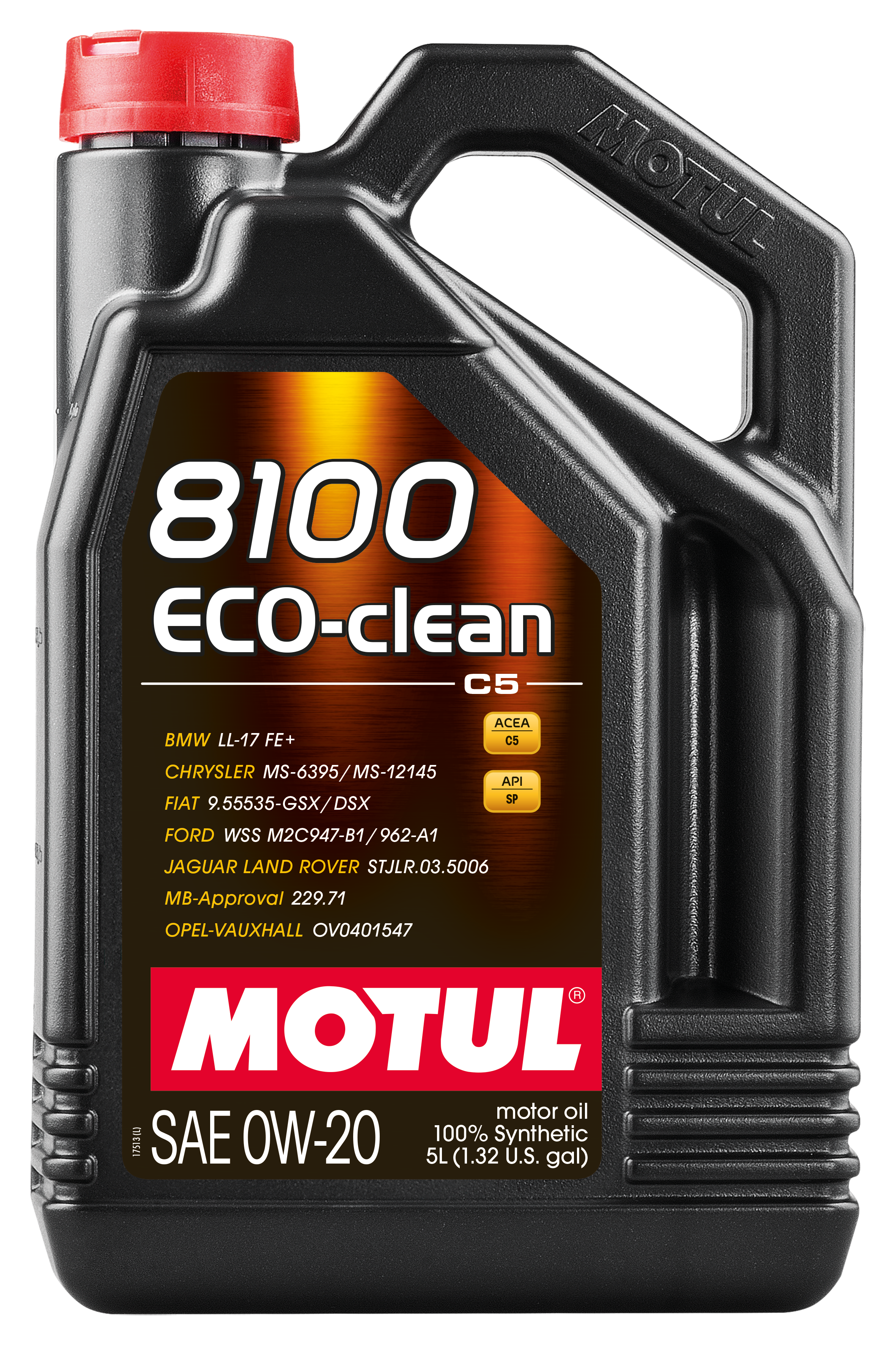Моторное масло MOTUL 8100 ECO-clean 0W20  (5 л.)
