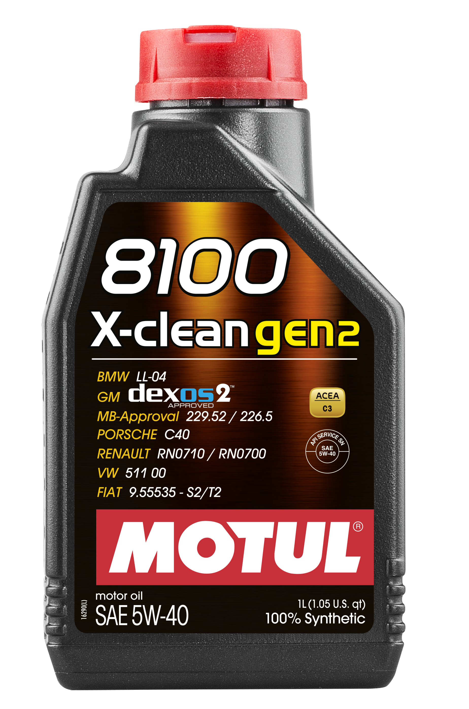 Моторное масло MOTUL 8100 X-clean gen2 5W-40 (1 л.)