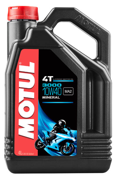 Моторное масло MOTUL 3000 4T SAE 10W40  (4 л.)
