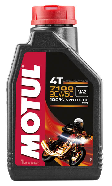 Моторное масло MOTUL 7100 4T SAE 20W50  (1 л.)