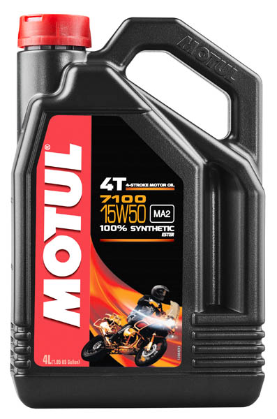 Моторное масло MOTUL 7100 4T SAE 15W50  (4 л.)